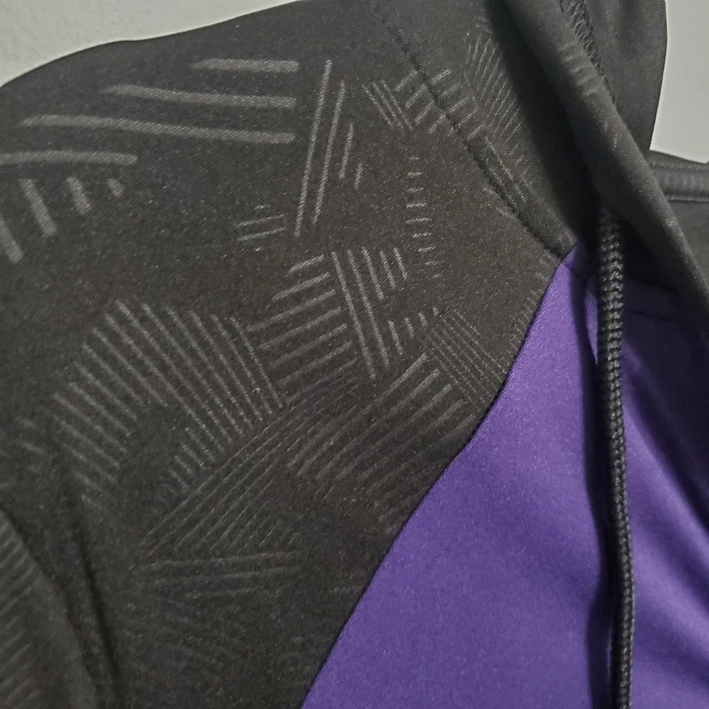 Fanatics Woman's Purple & Black Baltimore Ravens Zip-Up Hoodie Sz M Activewear - Picture 5 of 15